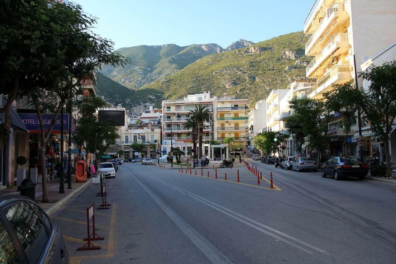 Galini Apartment Loutraki  Bagian luar foto